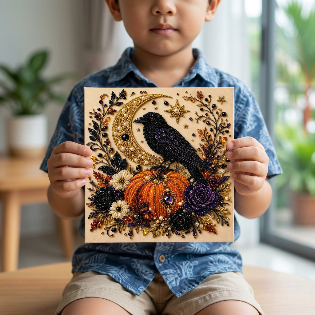 DIY Halloween Diamond Painting Kit