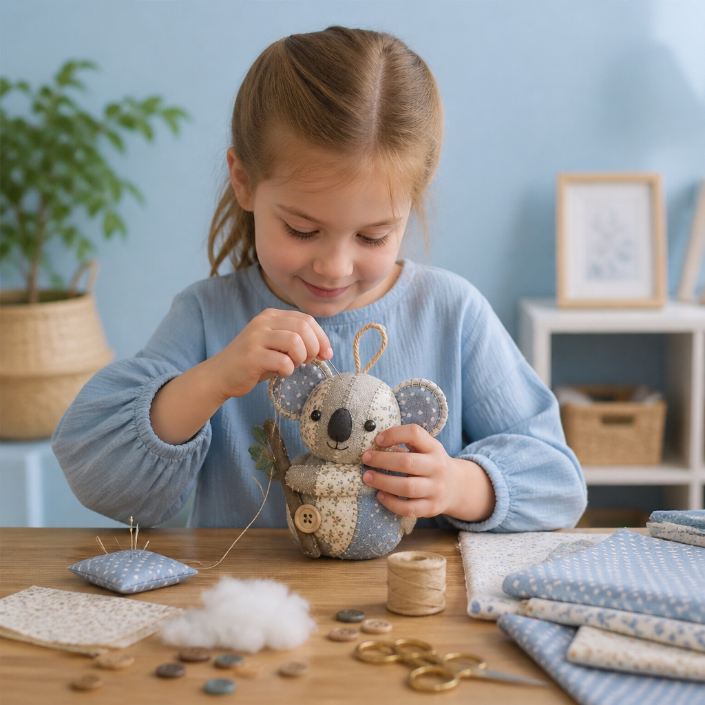 DIY Animal Sewing Kit – Handmade Fabric Ornament Craft Set