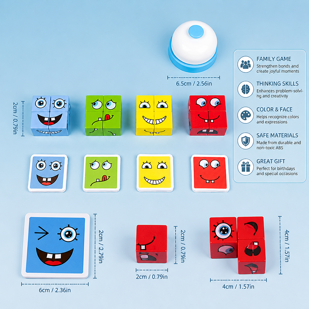 FaceCube - Family Game Set