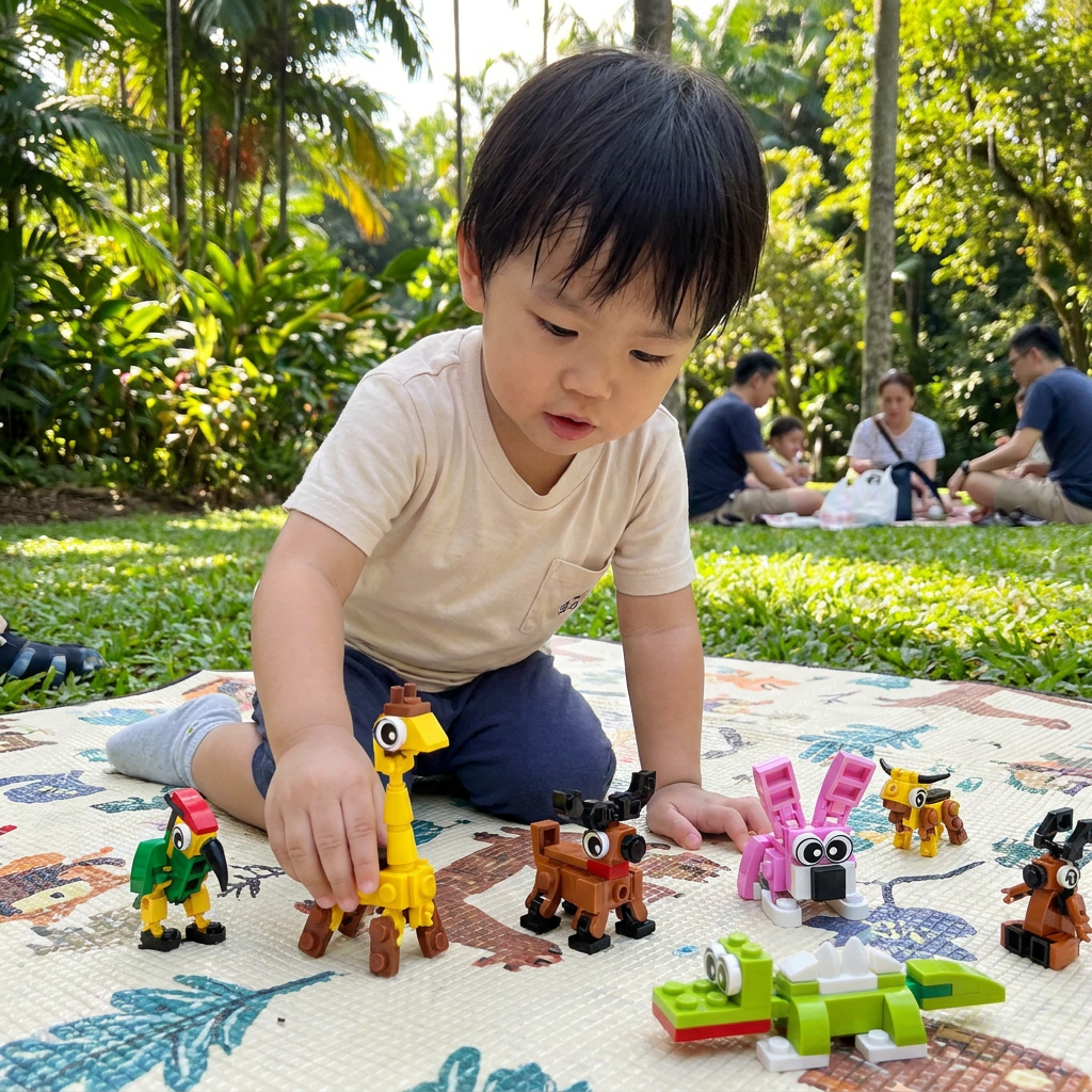 Animal Building Blocks Set