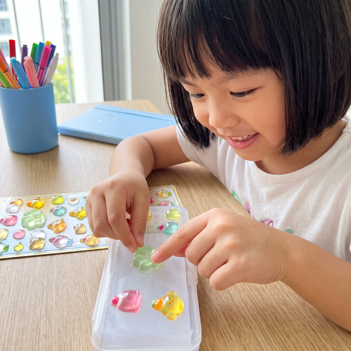 3D Squishy Pet Paw Stickers – Cute Puffy Stickers for Kids