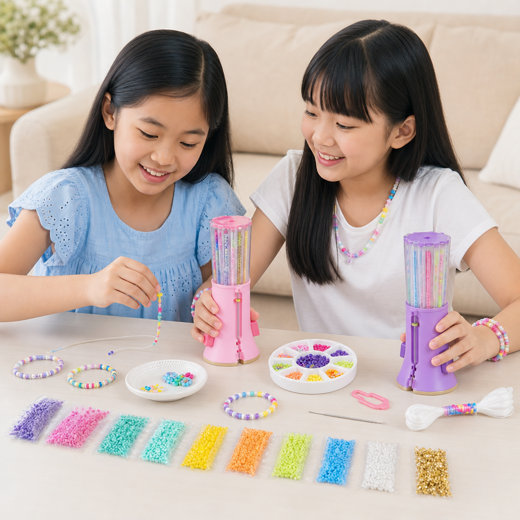 DIY Beaded Bracelet Making Kit for Kids