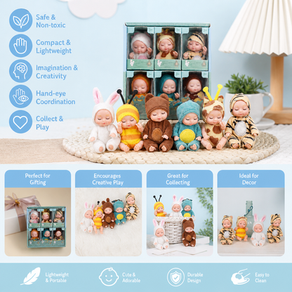 Mini Fairy Princess Doll Dress-Up Set