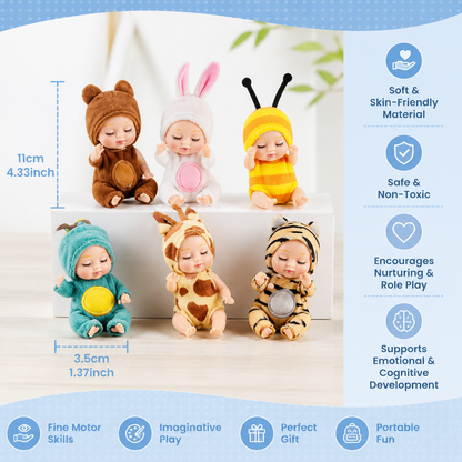 Mini Fairy Princess Doll Dress-Up Set