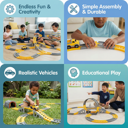 Adventure Race Track with Track Cars