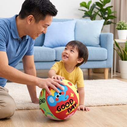 Soft & Safe Silent Indoor Play Ball for Kids