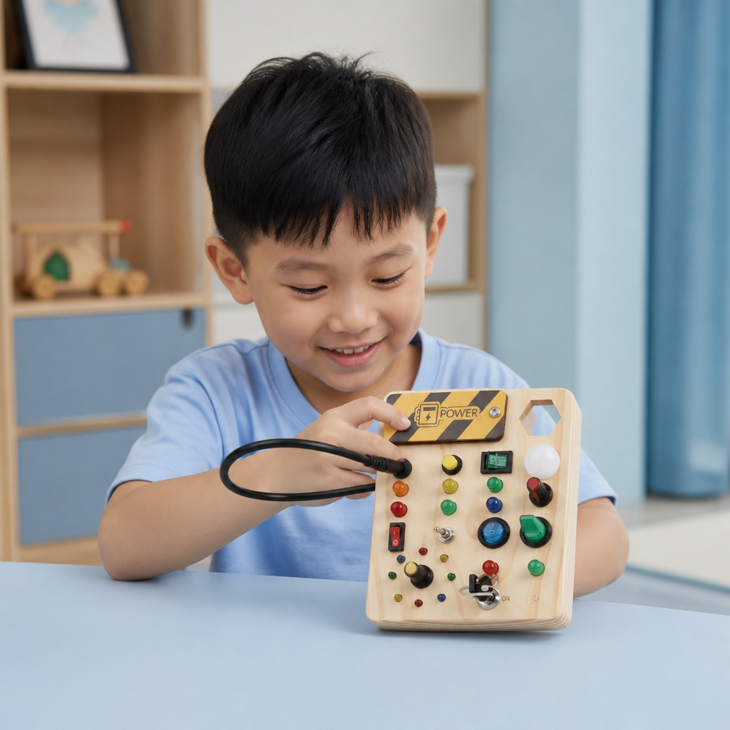 Interactive Montessori Learning Board For Children