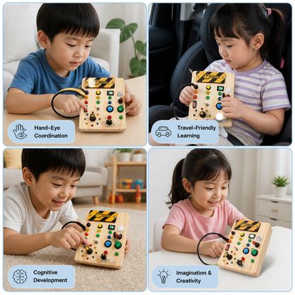 Interactive Montessori Learning Board For Children