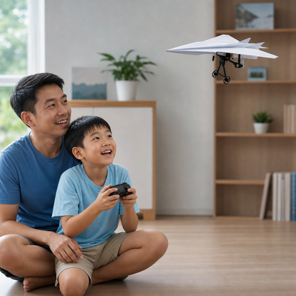 DIY Remote Control Paper Airplane Kit