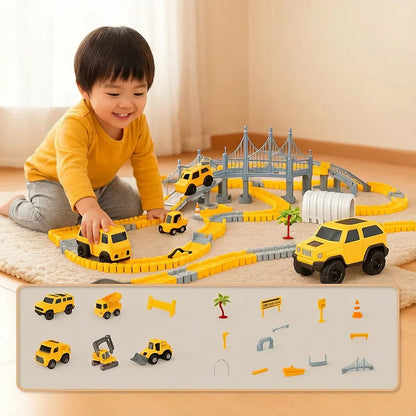 Adventure Race Track with Track Cars