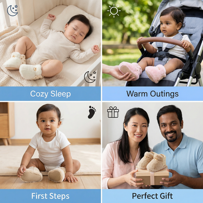 Fluffy Sock Shoes for Babies