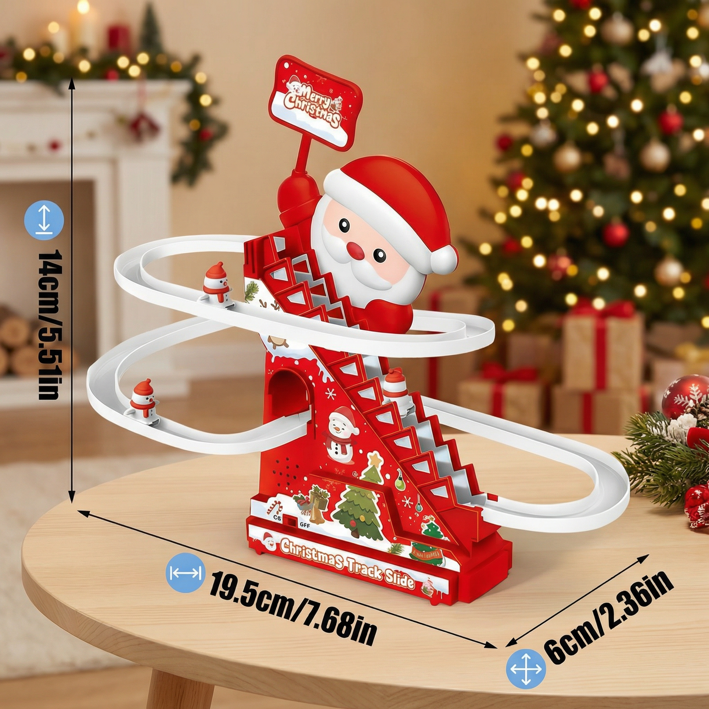 Santa Claus Roller Coaster Fun