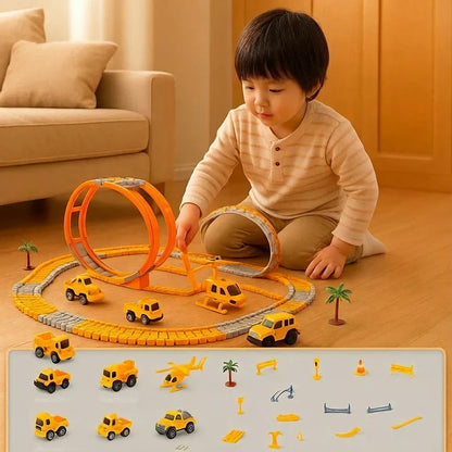 Adventure Race Track with Track Cars