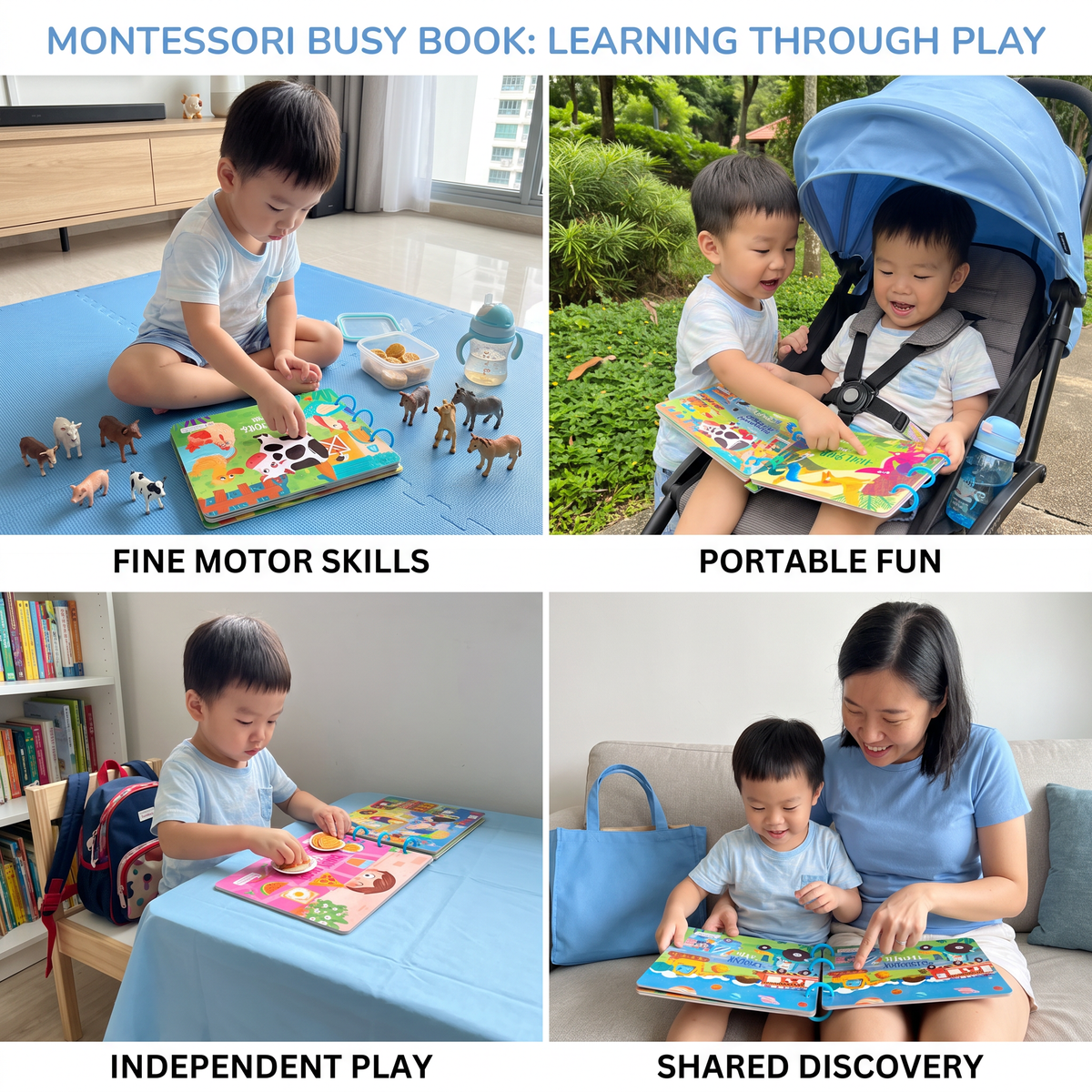 Montessori Children's Employment Discovery Book