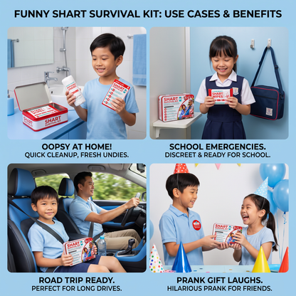 Funny Shart Survival Kit – Ultimate Poop Prank Gift Set