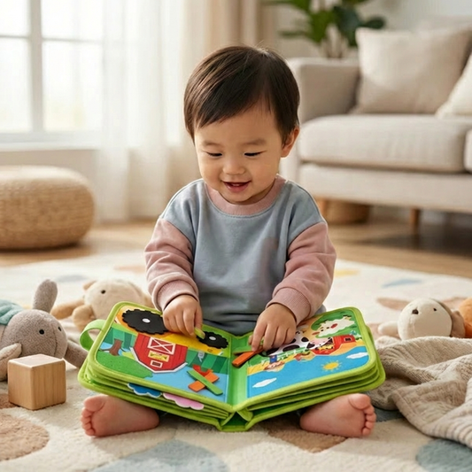 Educational Montessori Farm Story Book