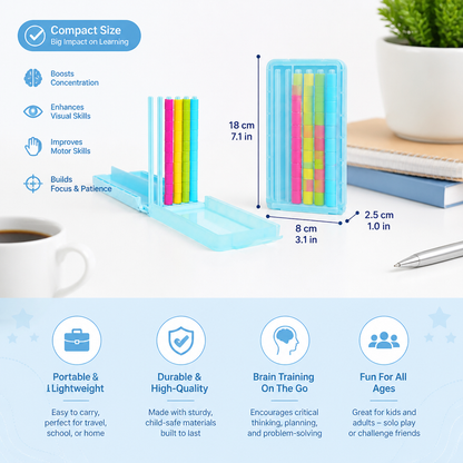 Mini Color Stack Challenge – Portable Brain Training Game