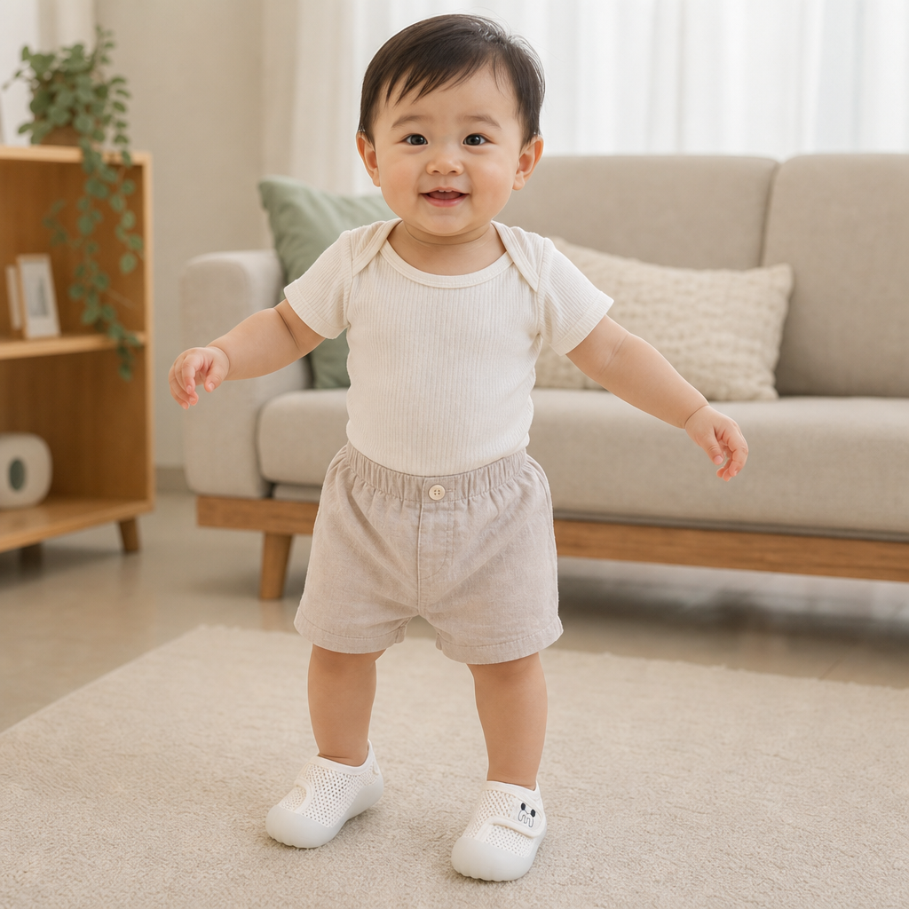 Comfortable Baby Shoes with Soft, Non-Slip Soles