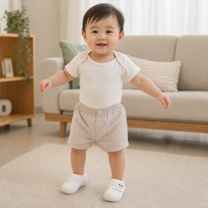 Comfortable Baby Shoes with Soft, Non-Slip Soles