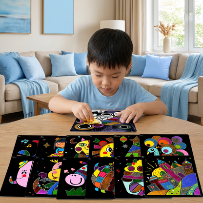 DIY Foil Art Craft Kit for Kids