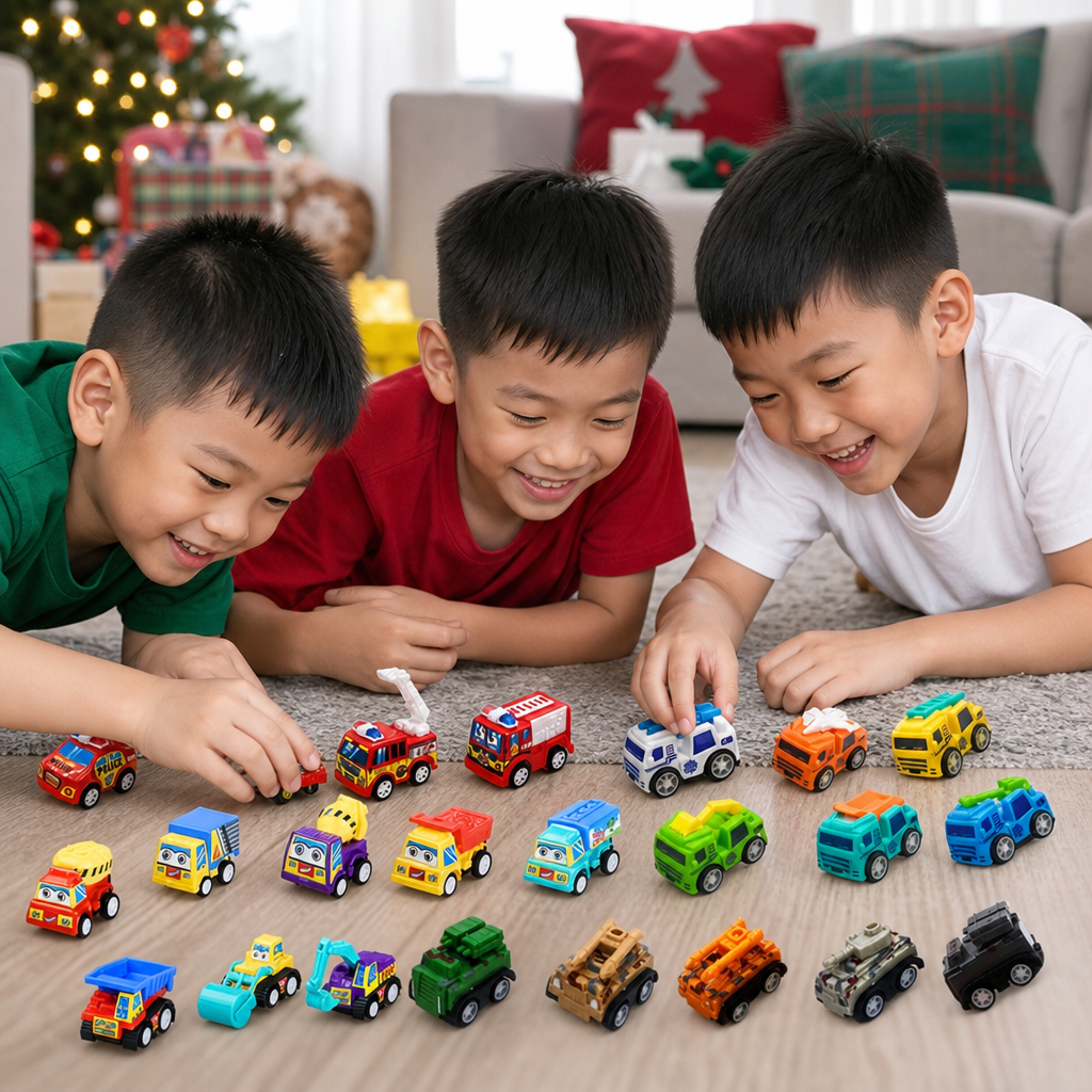 24-Day Cartoon Car Advent Calendar