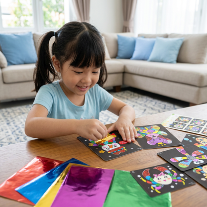 DIY Foil Art Craft Kit for Kids