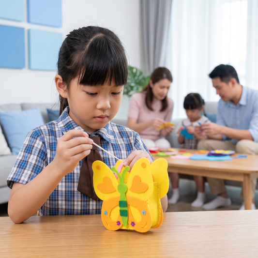 DIY Cute Felt Handbag Sewing Craft Kit for Kids