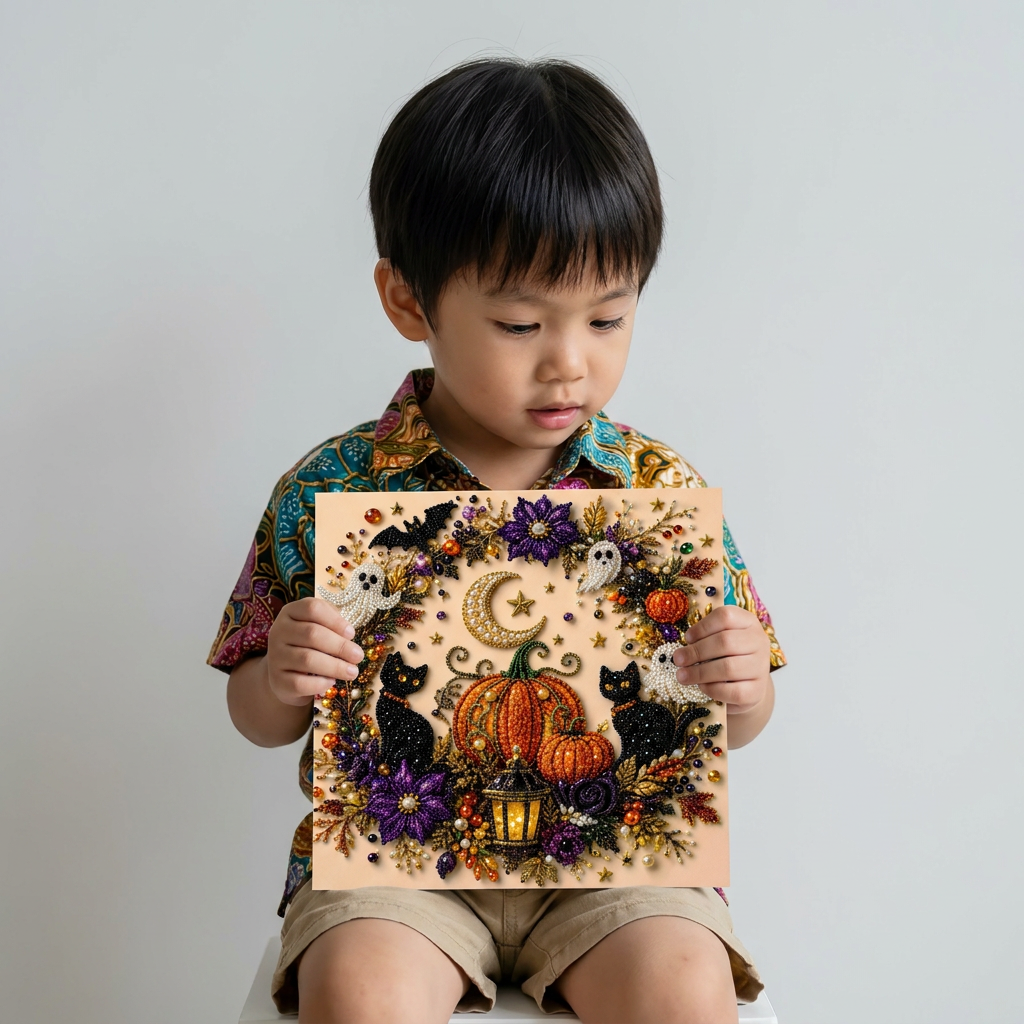 DIY Halloween Diamond Painting Kit