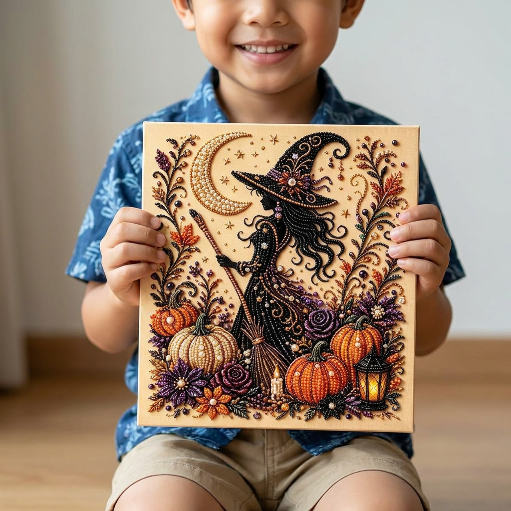 DIY Halloween Diamond Painting Kit