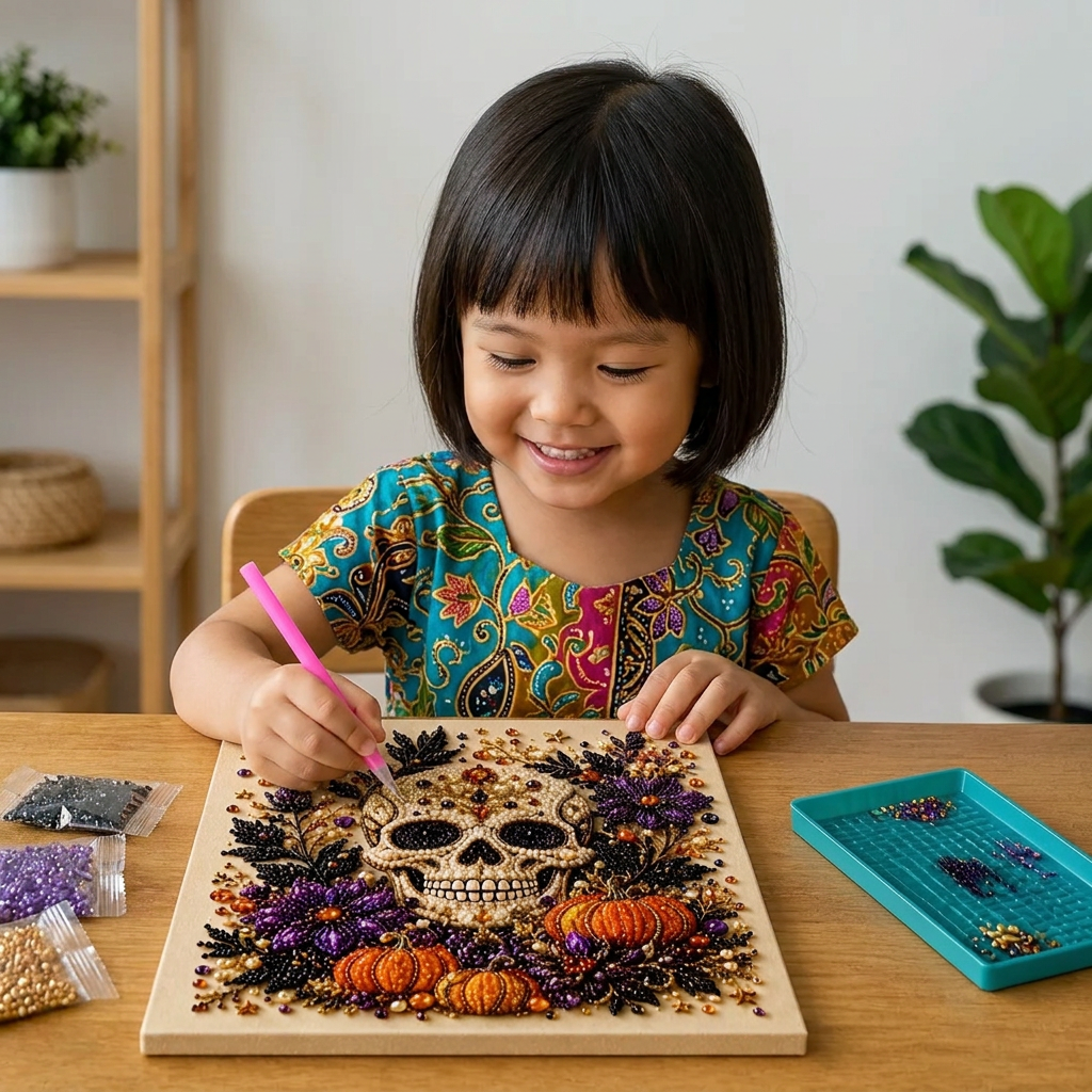 DIY Halloween Diamond Painting Kit