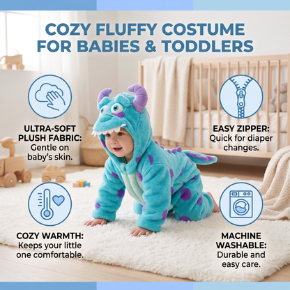 Cozy Fluffy Costume for Babies & Toddlers