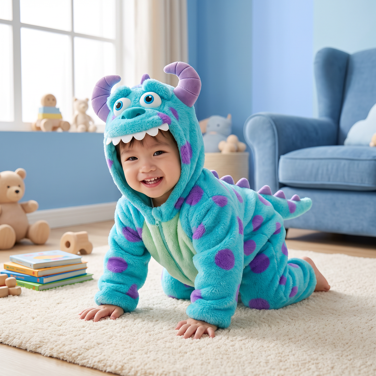 Cozy Fluffy Costume for Babies & Toddlers