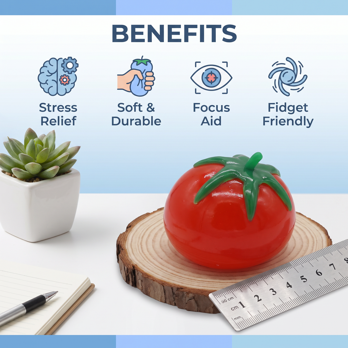 Food-Shaped Squishy Anti-Stress Toy