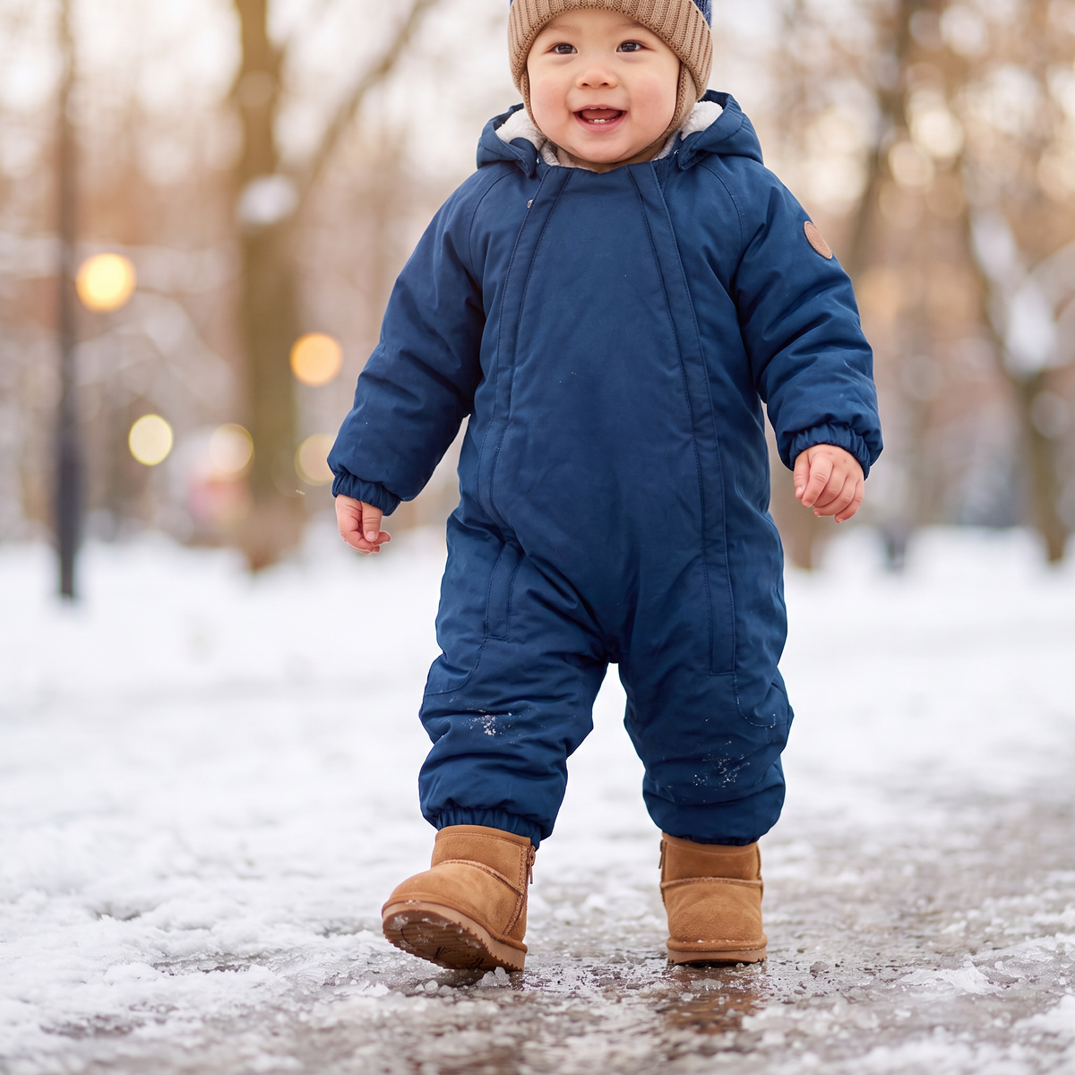 Cozy Waterproof Winter Boots with Non-Slip Soles