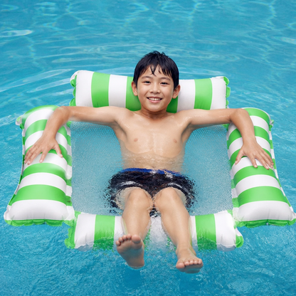 Inflatable Pool Seat for Children – Water Hammock with Mesh Surface