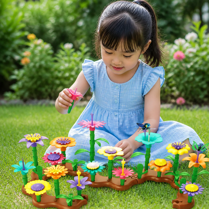 Flower Garden Building Toy for Kids – Creative Planting & Learning Playset for Little Gardeners