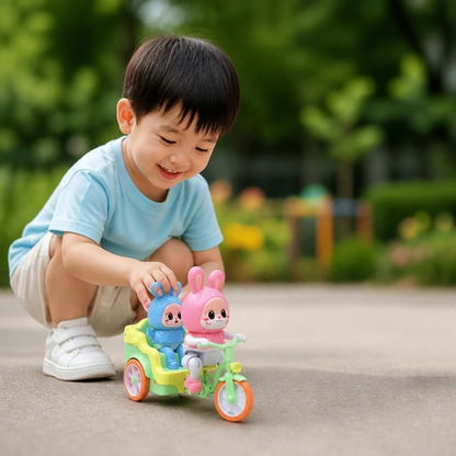 Electric Animal Tricycle – Interactive Ride-On Toy with Music & Light for Children
