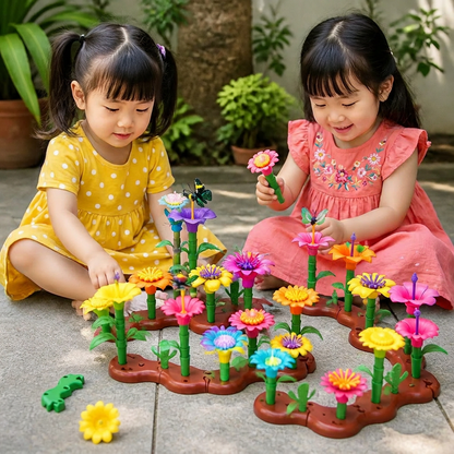 Flower Garden Building Toy for Kids – Creative Planting & Learning Playset for Little Gardeners