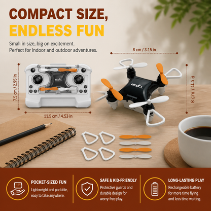 Mini Drone – RC Stunt Flyer for Kids