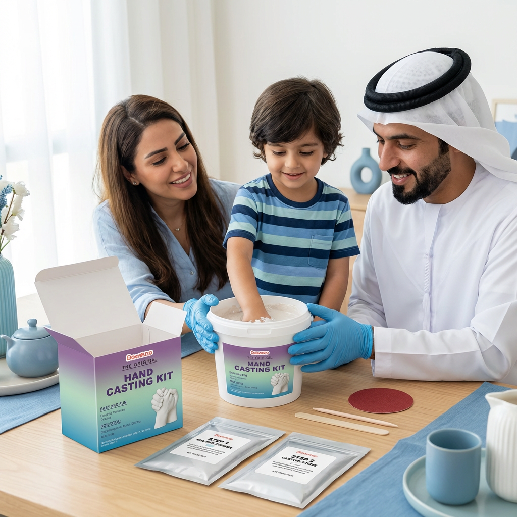 3D Hand Casting Kit for Families & Couples – Family Keepsake Set