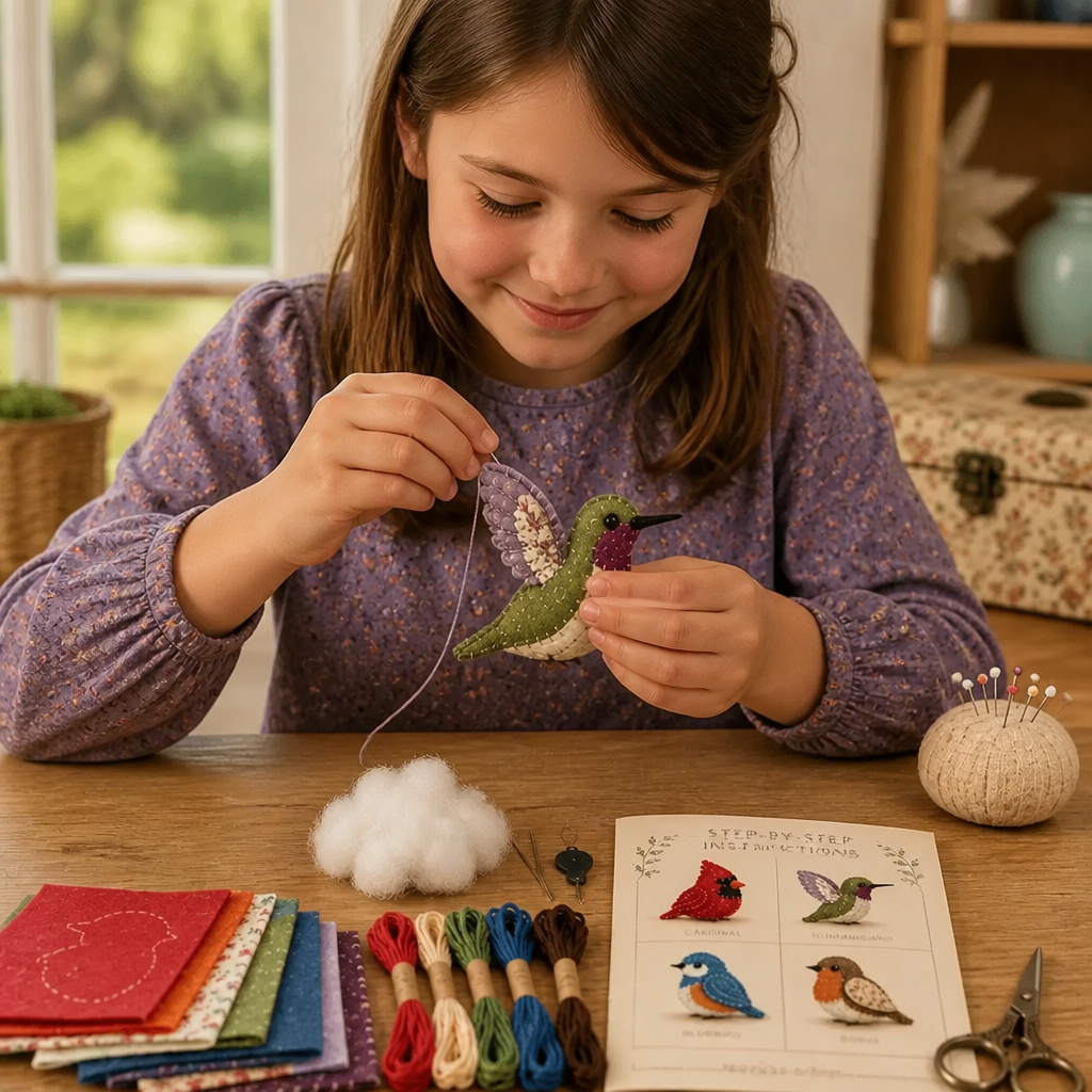 DIY Plush Sewing Kit – Make Your Own Cute Character