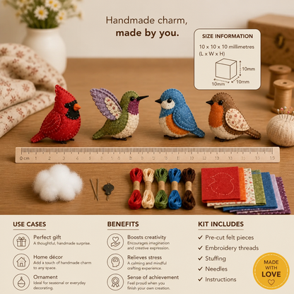DIY Plush Sewing Kit – Make Your Own Cute Character