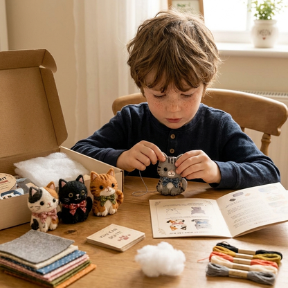 DIY Plush Sewing Kit – Make Your Own Cute Character