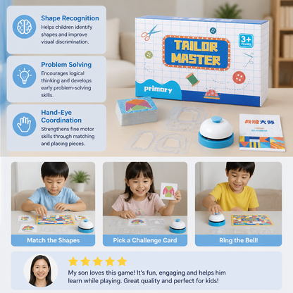 Tailor Master Shape Matching Puzzle Game