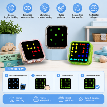 Smart Line LED Logic Puzzle Game – 800+ Brain Challenge Levels