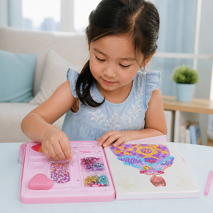Princess Diamond Painting & Foil Art Book Craft Kit