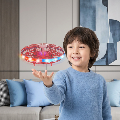 Motion-Sensing LED UFO Flying Drone