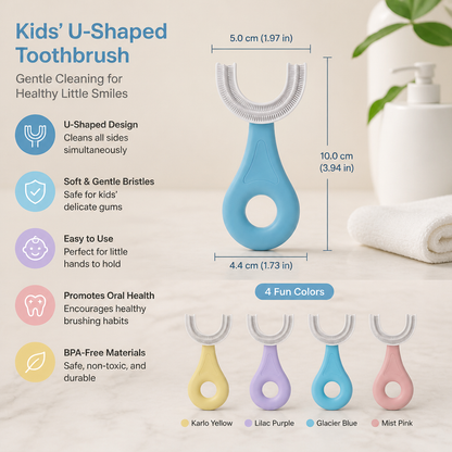 Kids’ U-Shaped Toothbrush