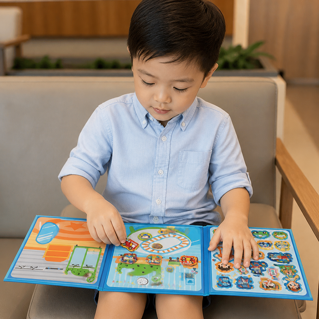 Montessori Magnetic Quiet Book – Creative Dress-Up & Scene Play