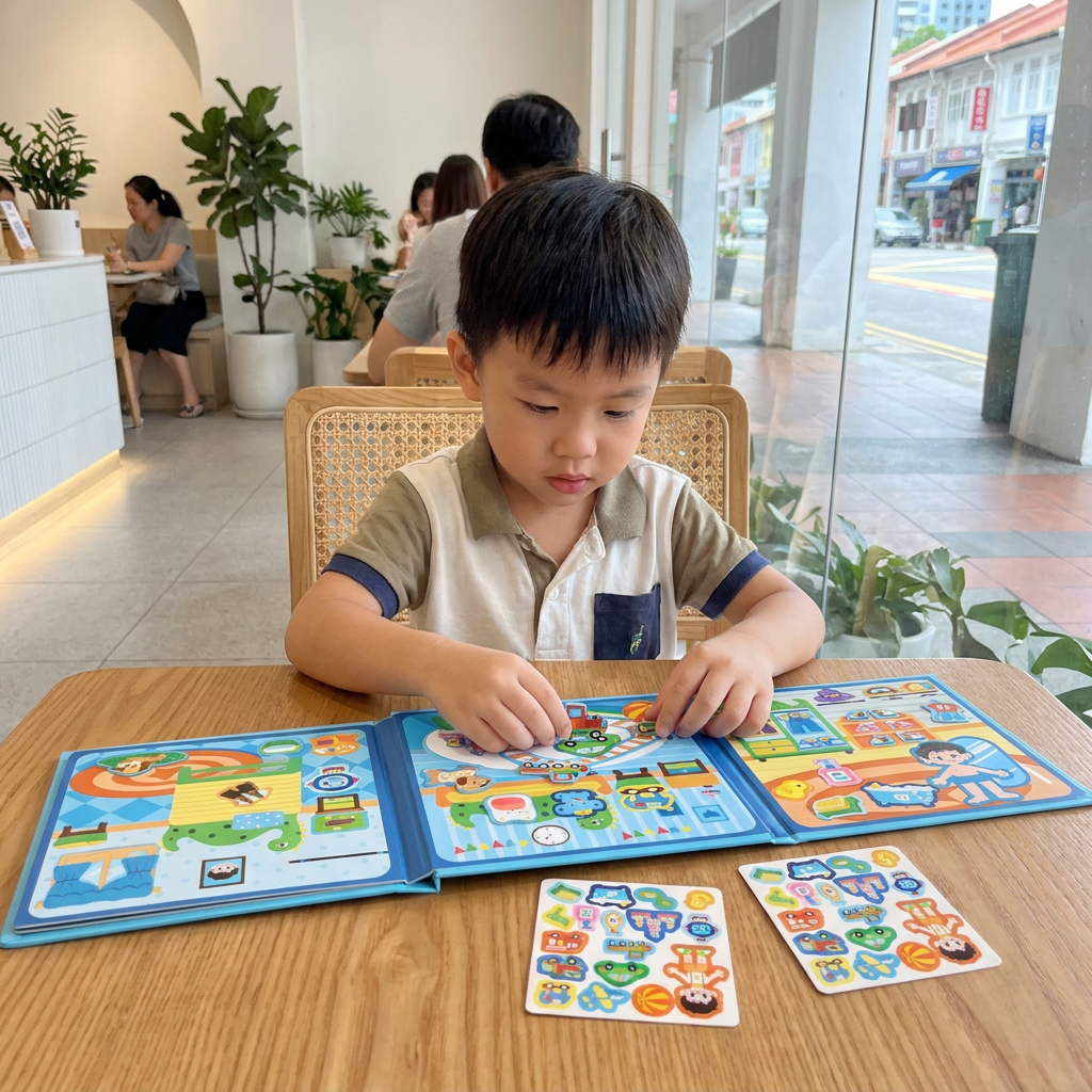 Montessori Magnetic Quiet Book – Creative Dress-Up & Scene Play